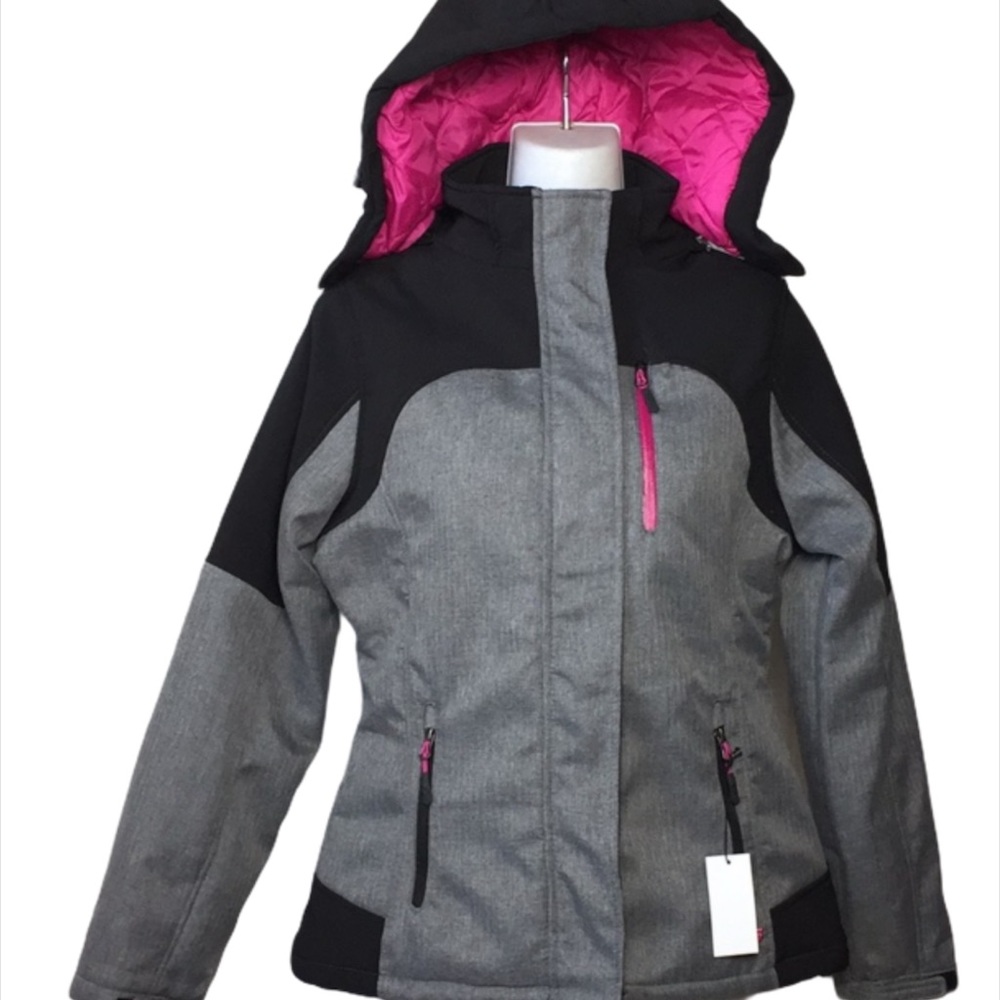 Zip Up Winter Snowboarding Jacket
